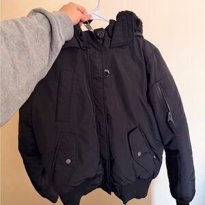 Women’s hollister Black Winter Jacket